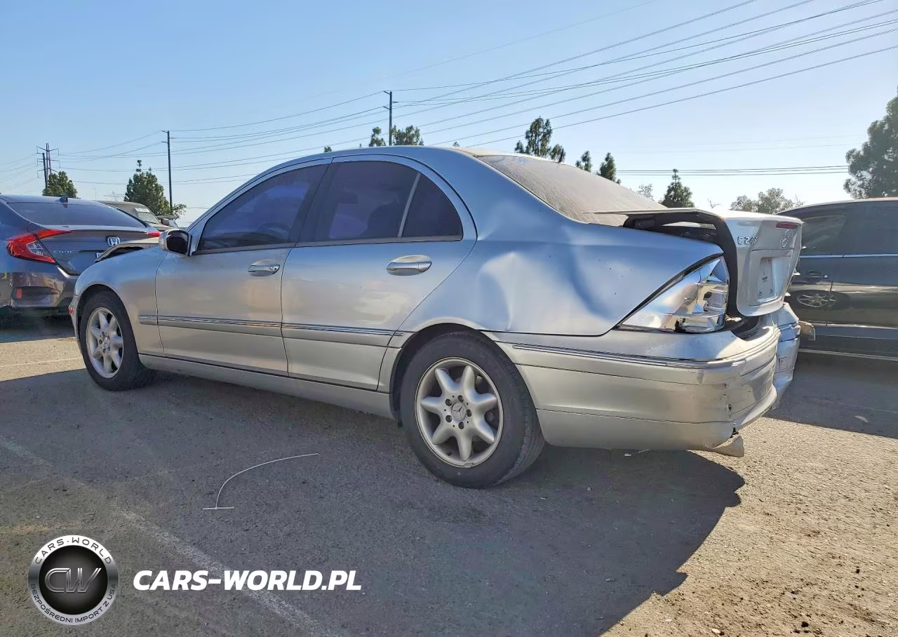 2004 Mercedes-Benz C 240 VIN:WDBRF61J04A622838 - 2