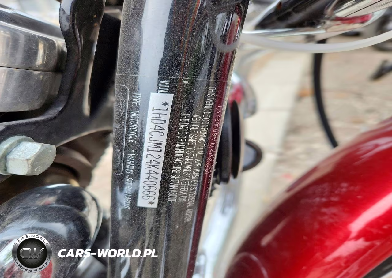 2004 Harley-Davidson Xl883 C VIN:1HD4CJM124K440666 - 9
