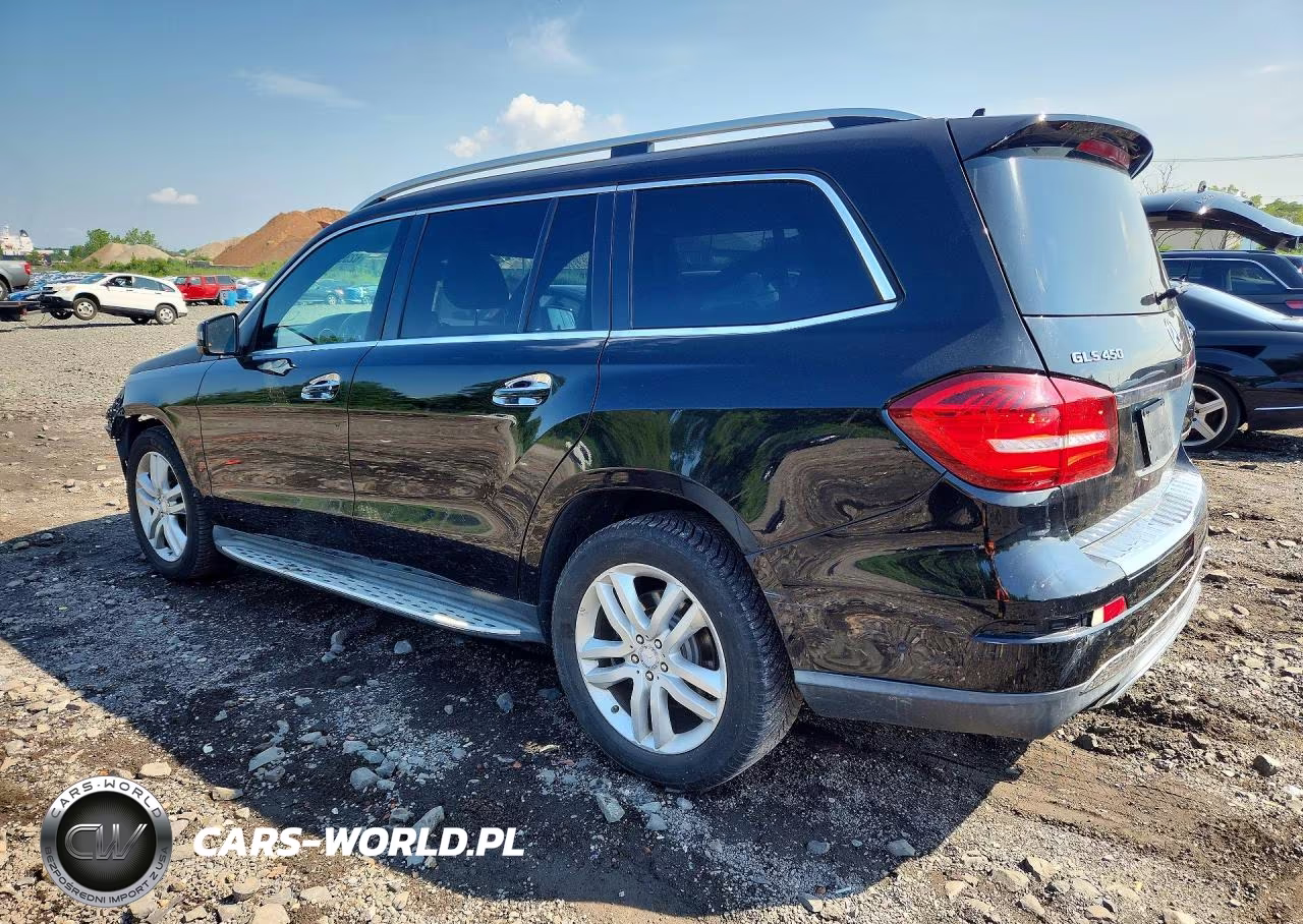 2017 Mercedes-Benz Gls 450 4Matic VIN:4JGDF6EE9HA837645 - 2
