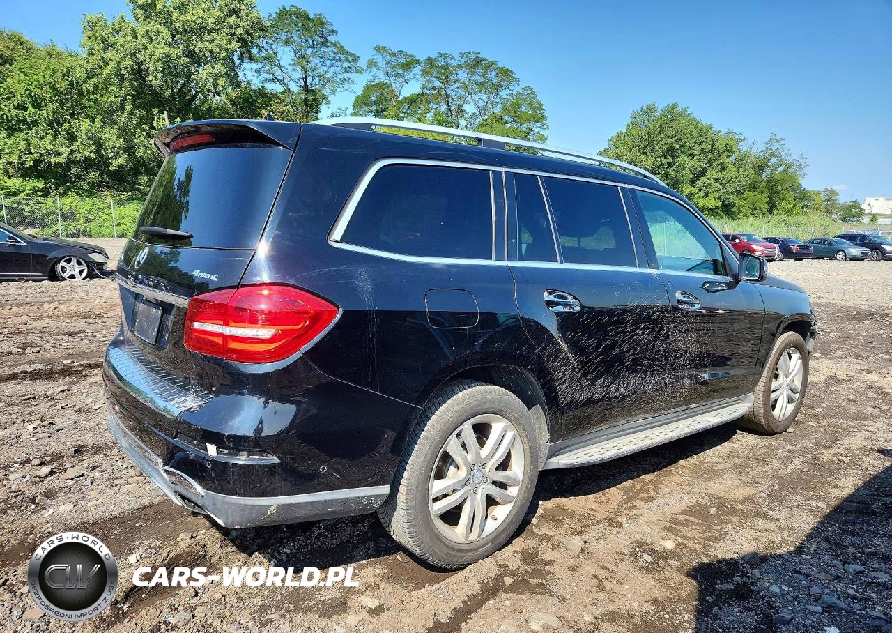 2017 Mercedes-Benz Gls 450 4Matic VIN:4JGDF6EE9HA837645 - 3