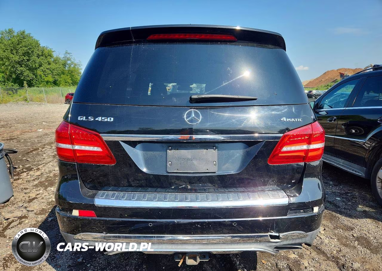 2017 Mercedes-Benz Gls 450 4Matic VIN:4JGDF6EE9HA837645 - 6