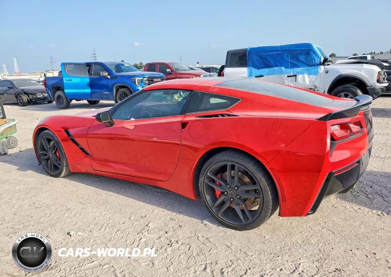 2015 Chevrolet Corvette Stingray Z51 2Lt VIN:1G1YK2D75F5121028 - 2