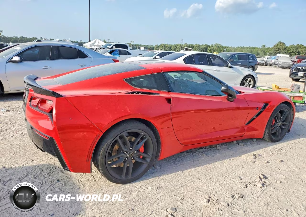 2015 Chevrolet Corvette Stingray Z51 2Lt VIN:1G1YK2D75F5121028 - 3
