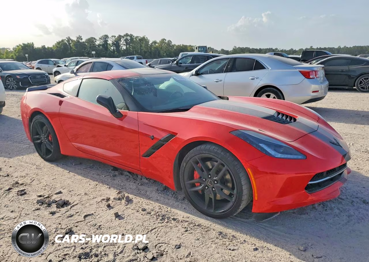 2015 Chevrolet Corvette Stingray Z51 2Lt VIN:1G1YK2D75F5121028 - 4