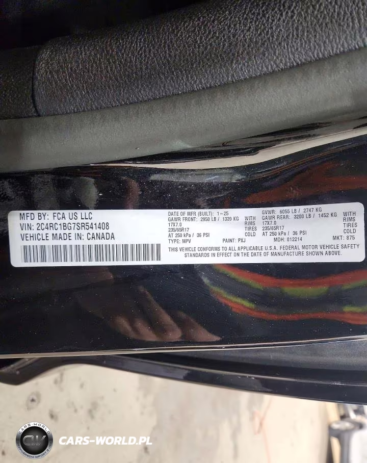 2025 Chrysler Pacifica Select VIN:2C4RC1BG7SR541408 - 14