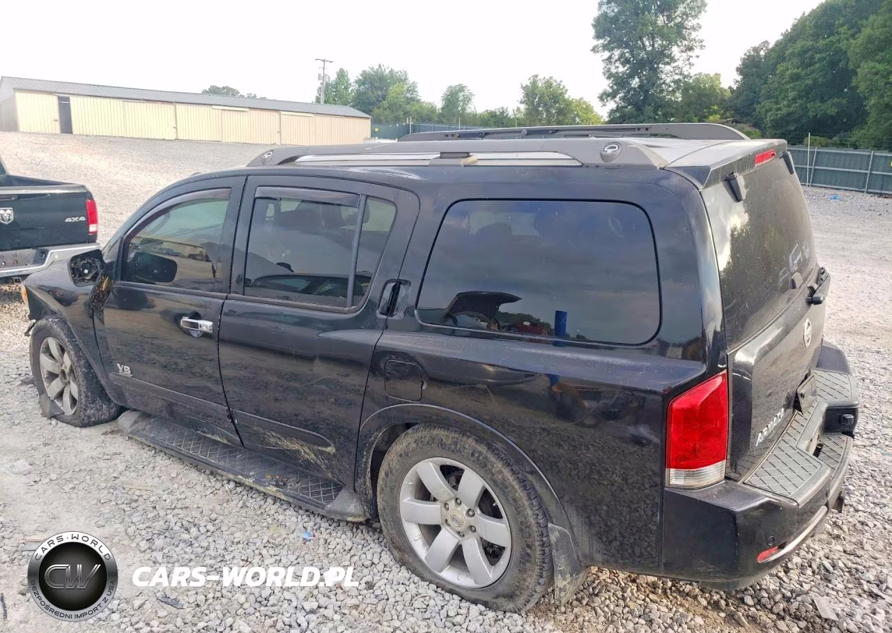 2008 Nissan Armada Se Ffv VIN:5N1BA08C68N602657 - 2