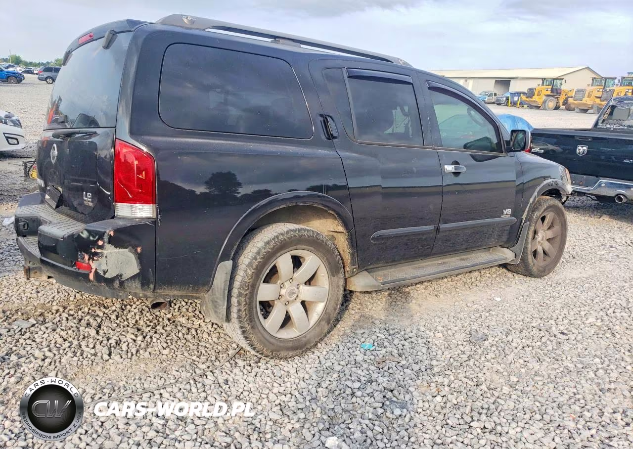 2008 Nissan Armada Se Ffv VIN:5N1BA08C68N602657 - 3