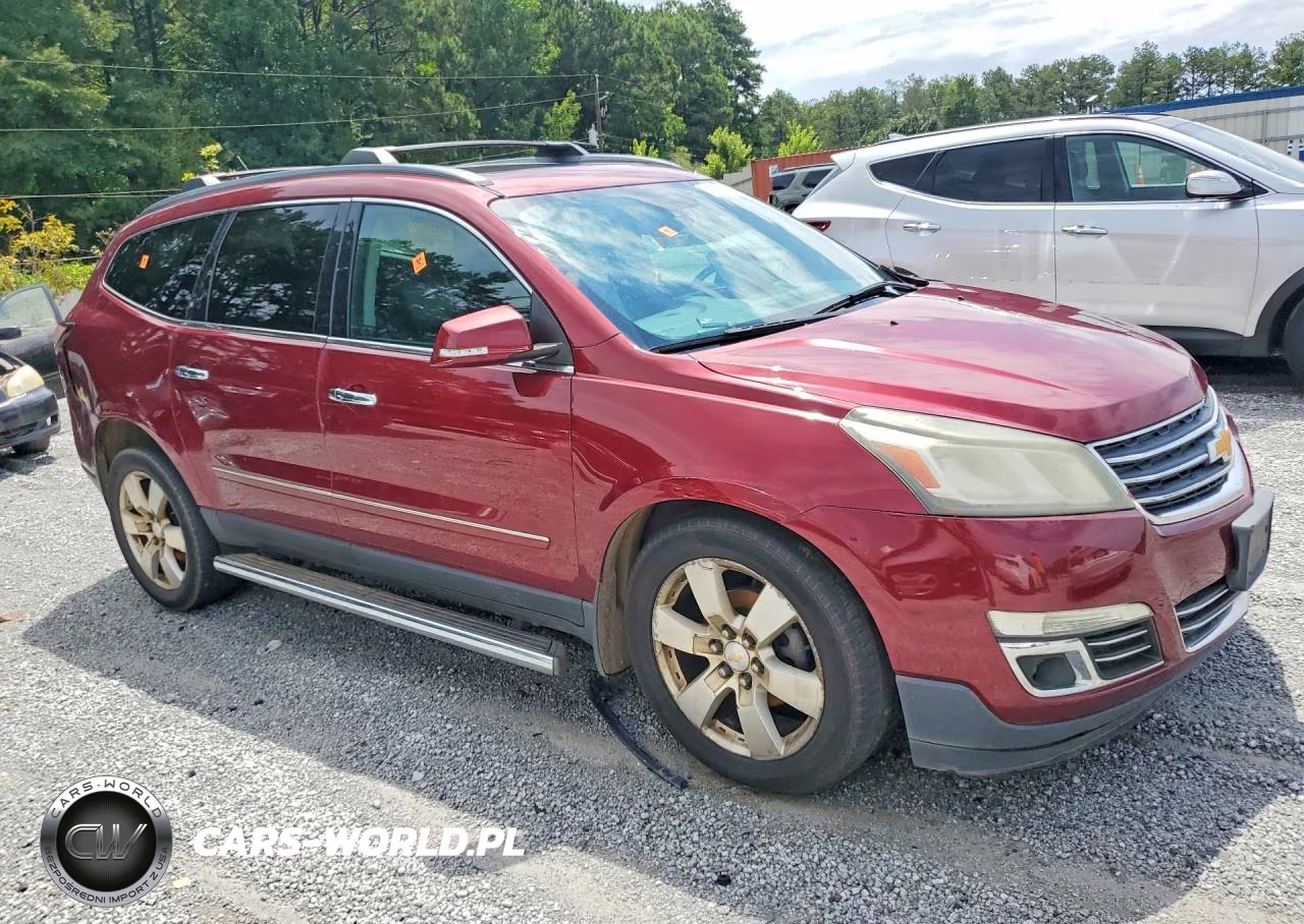 2015 Chevrolet Traverse Ltz VIN:1GNKRJKDXFJ103649 - 4