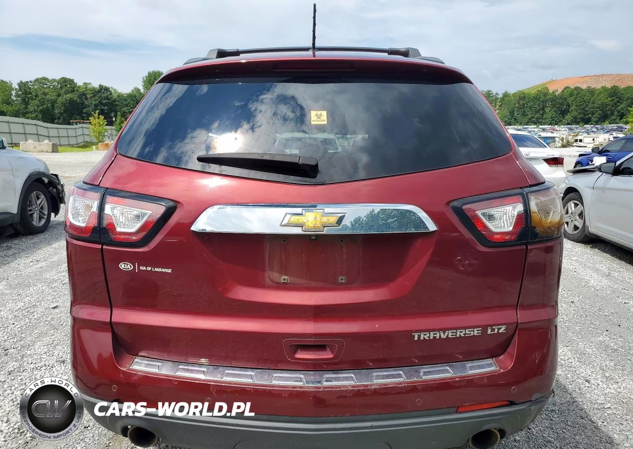2015 Chevrolet Traverse Ltz VIN:1GNKRJKDXFJ103649 - 6