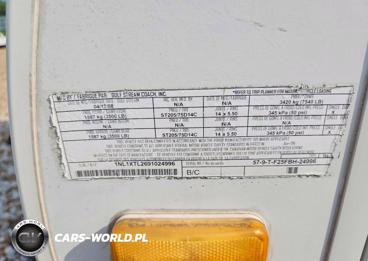2009 Gulf Stream Firefly Camper VIN:1NL1XTL2691024996 - 10