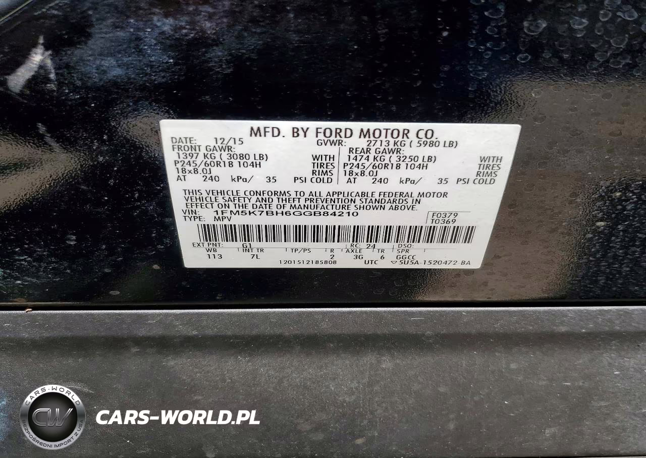2016 Ford Explorer VIN:1FM5K7BH6GGB84210 - 13
