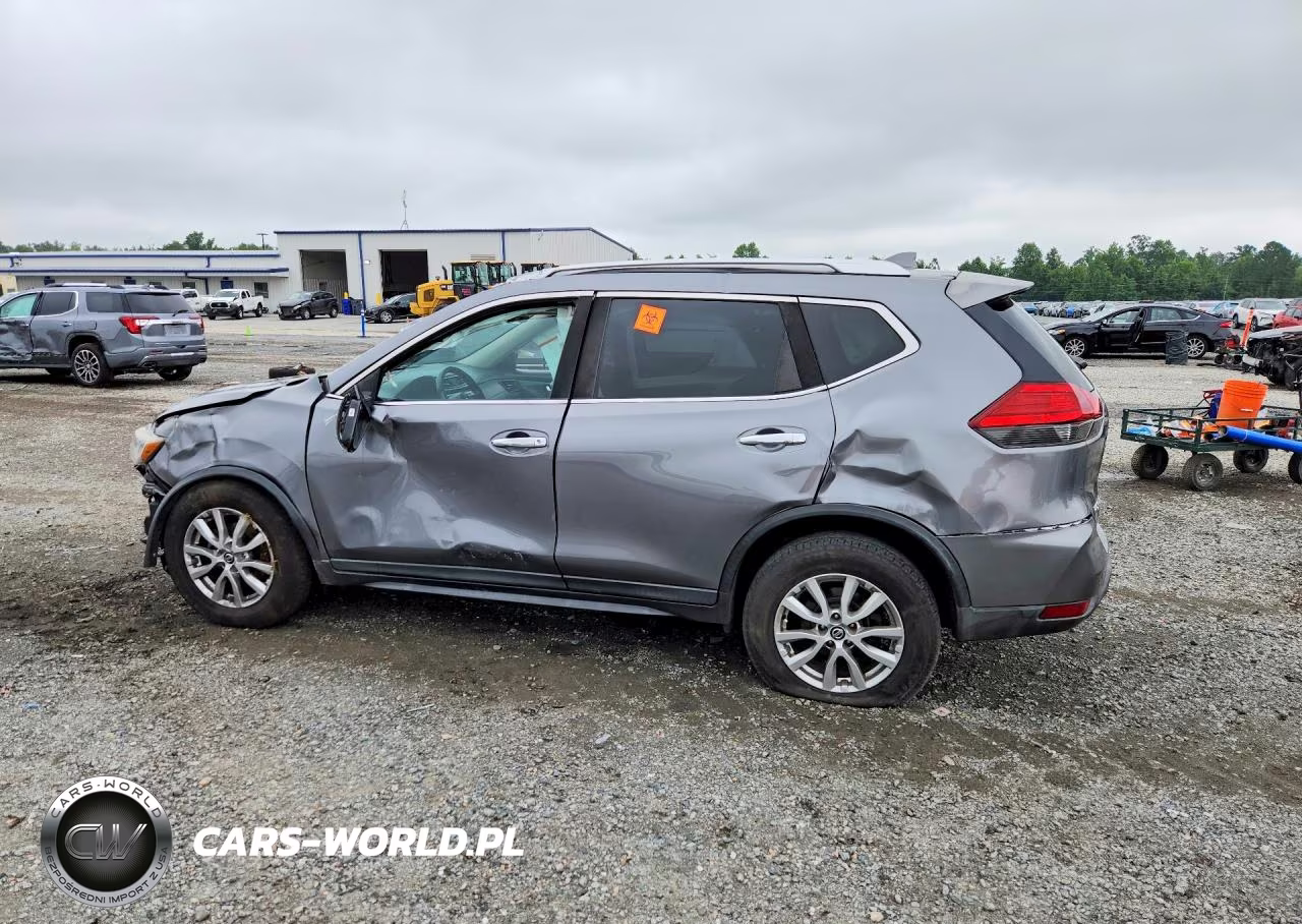 2017 Nissan Rogue Sv VIN:KNMAT2MT4HP547075 - 2
