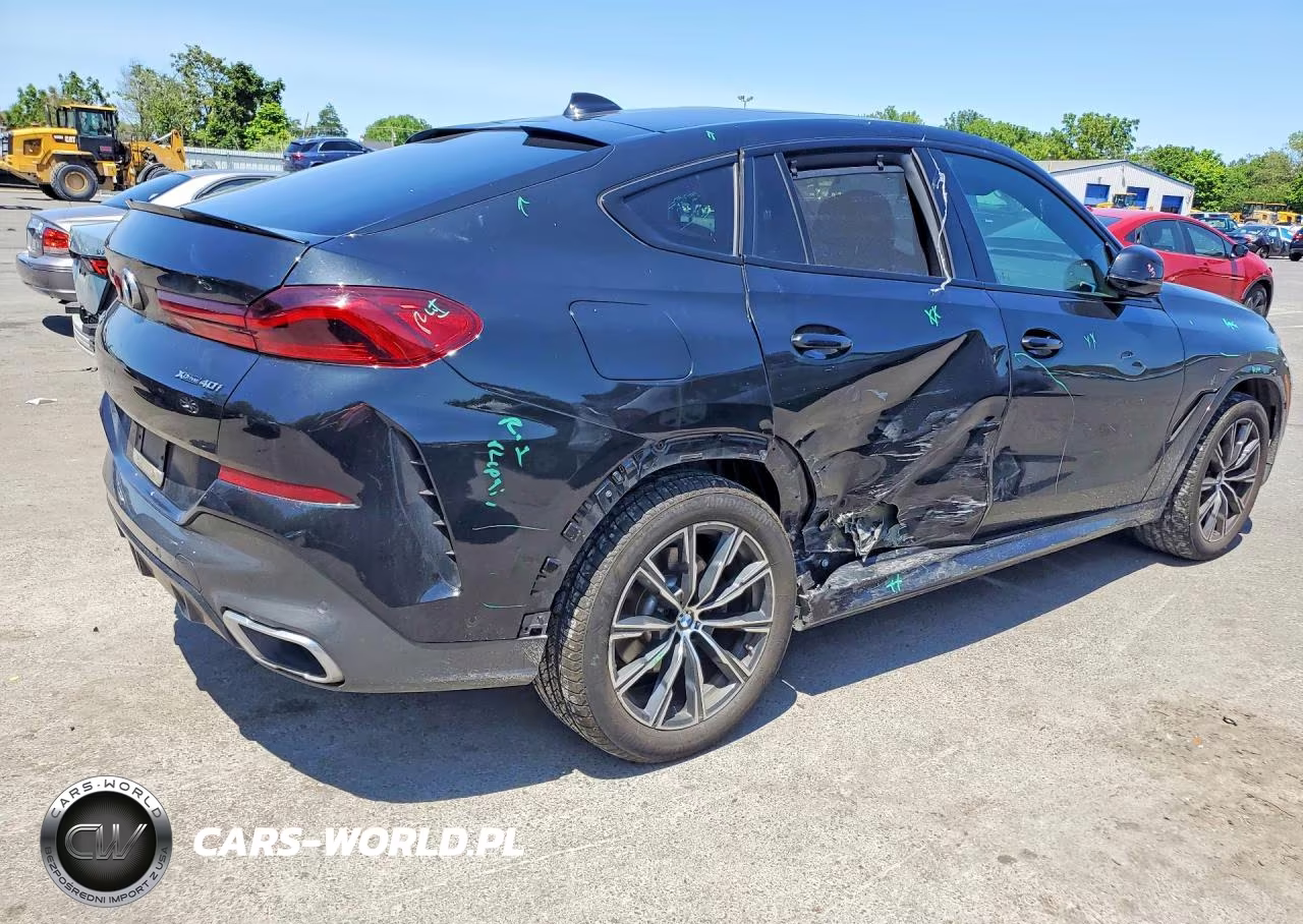 2020 BMW X6 xDrive40I VIN:5UXCY6C01L9D04637 - 3