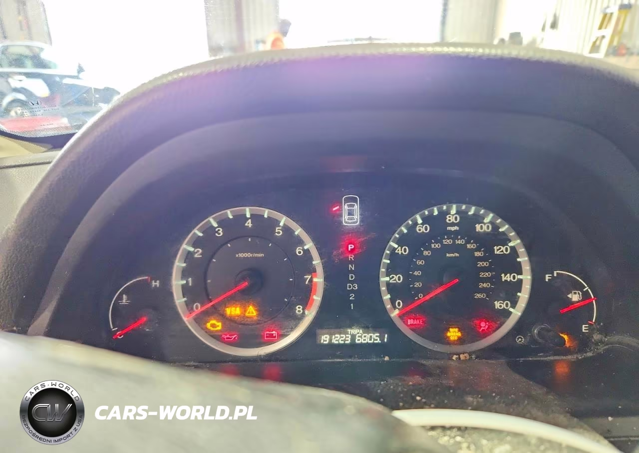 2008 Honda Accord Exl VIN:1HGCP368X8A073861 - 9