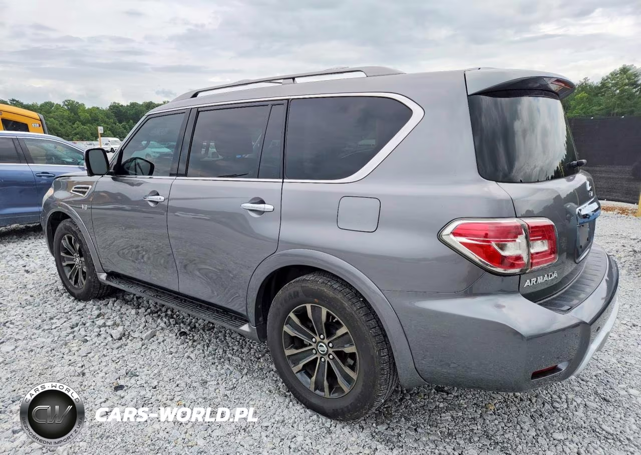 2017 Nissan Armada Platinum VIN:JN8AY2NFXH9301635 - 2