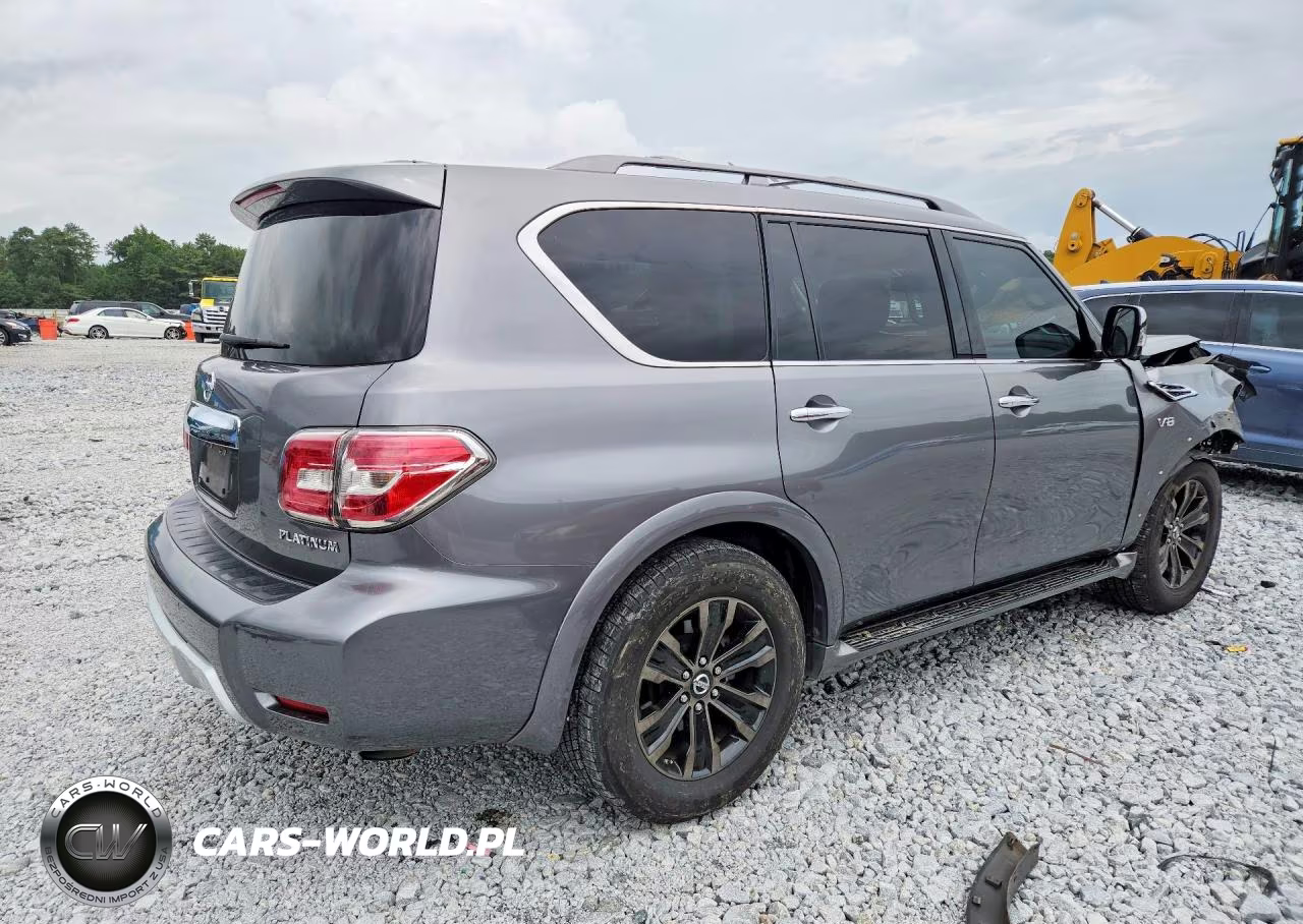 2017 Nissan Armada Platinum VIN:JN8AY2NFXH9301635 - 3