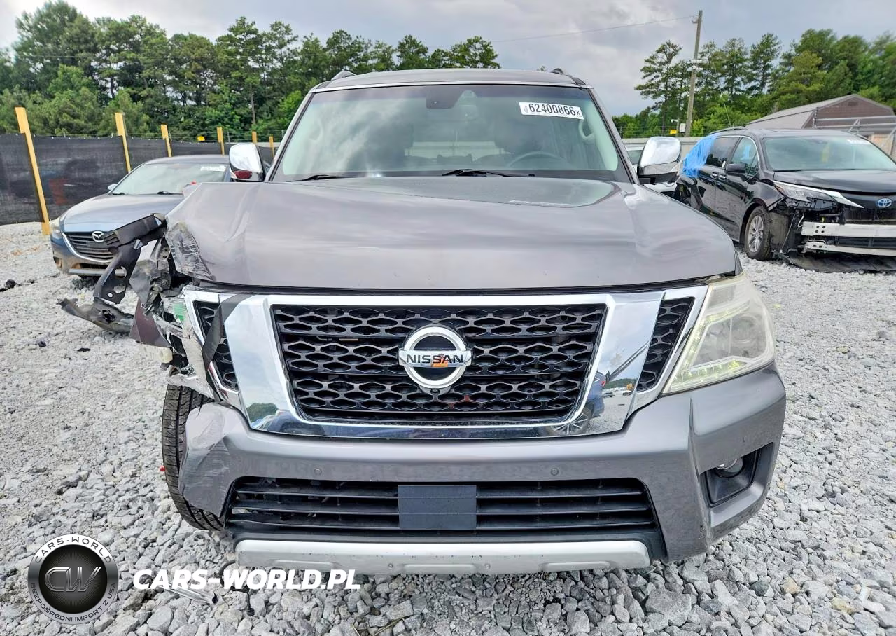 2017 Nissan Armada Platinum VIN:JN8AY2NFXH9301635 - 5