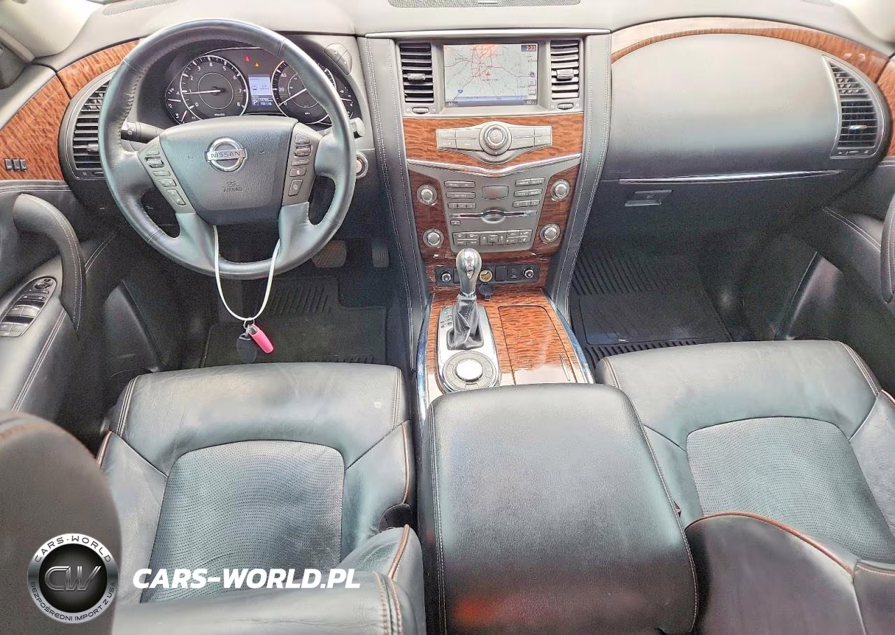 2017 Nissan Armada Platinum VIN:JN8AY2NFXH9301635 - 8