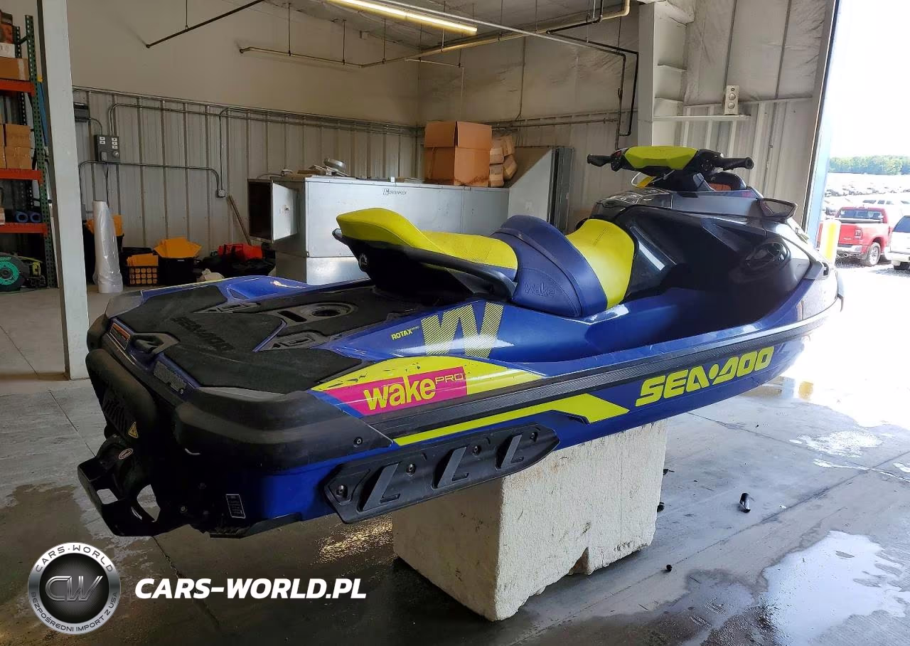 2021 Sea-Doo Wake Pro Jet Ski VIN:YDV95869F121 - 4