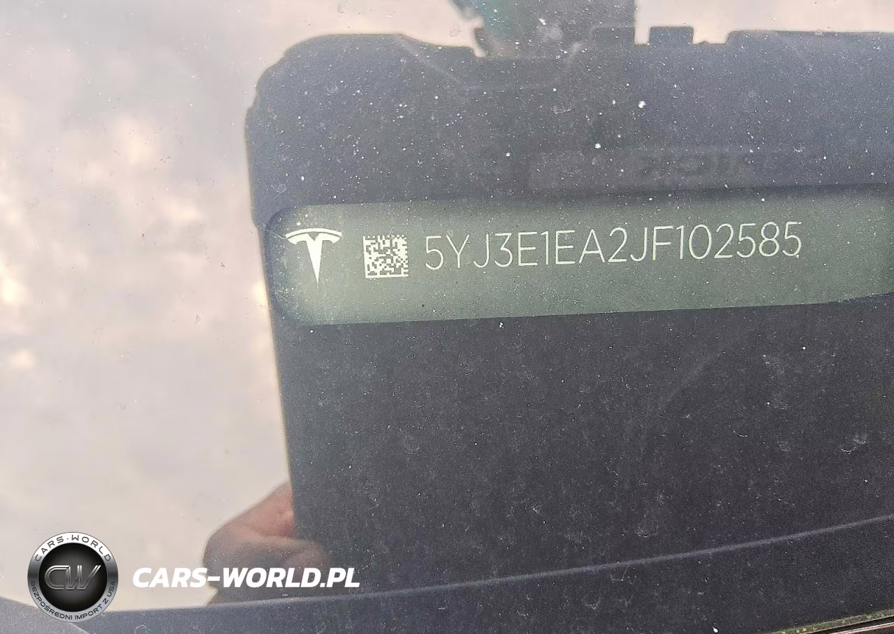 2018 Tesla Model 3 VIN:5YJ3E1EA2JF102585 - 12
