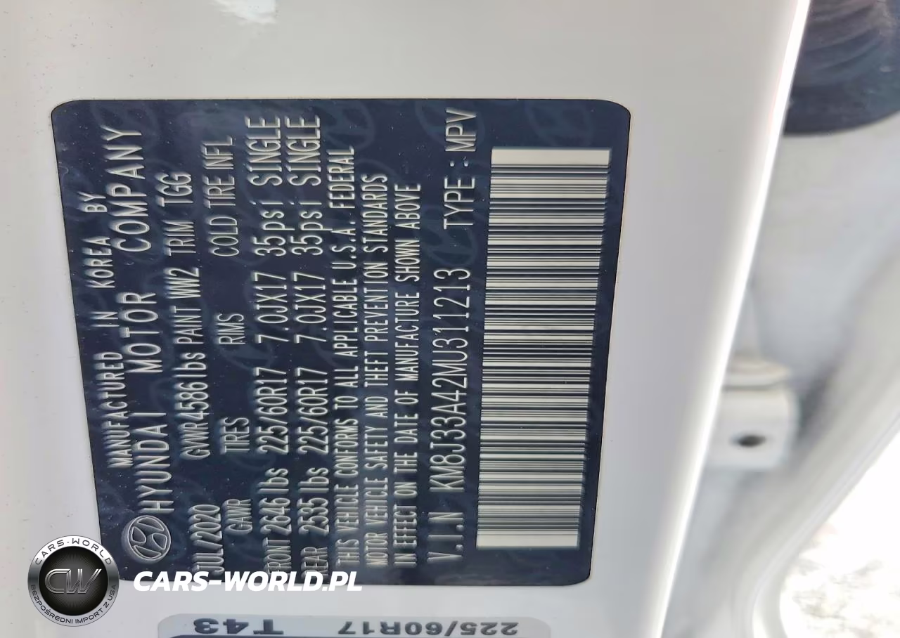 2021 Hyundai Tucson Value VIN:KM8J33A42MU311213 - 13