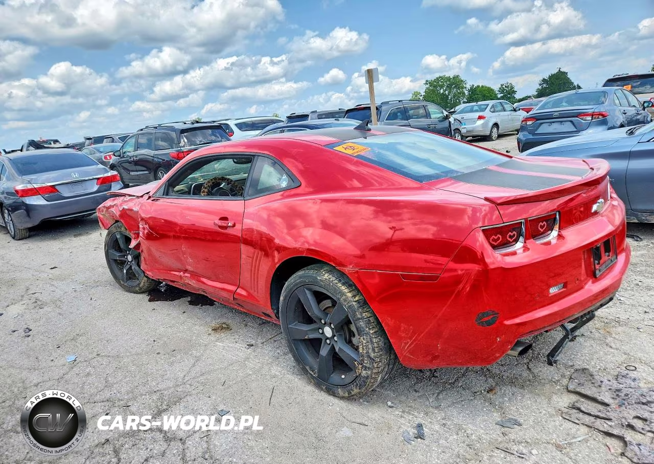 2010 Chevrolet Camaro Lt VIN:2G1FC1EV7A9195137 - 2