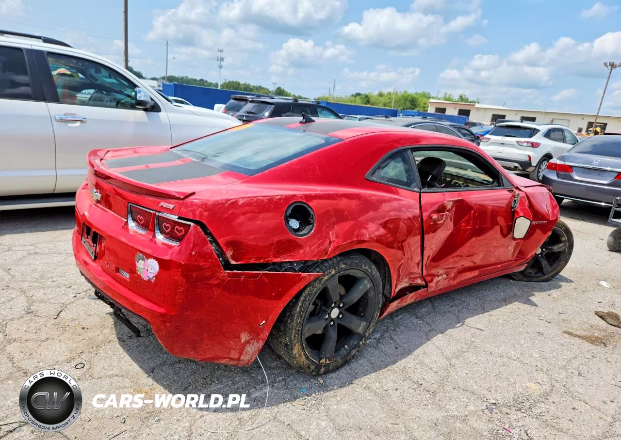 2010 Chevrolet Camaro Lt VIN:2G1FC1EV7A9195137 - 3