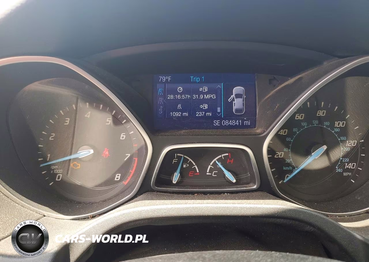 2014 Ford Focus Se VIN:1FADP3F27EL234719 - 9