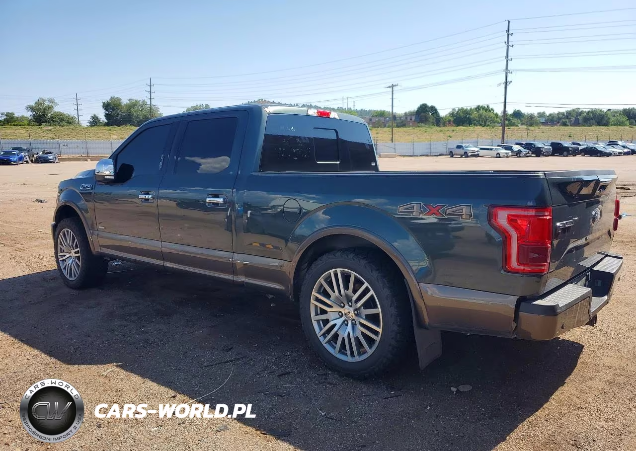 2015 Ford F150 Supercrew VIN:1FTFW1EG9FFC53764 - 2