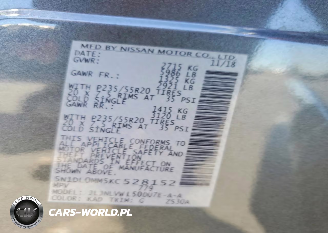 2019 Infiniti Qx60 Luxe VIN:5N1DL0MM5KC528152 - 12