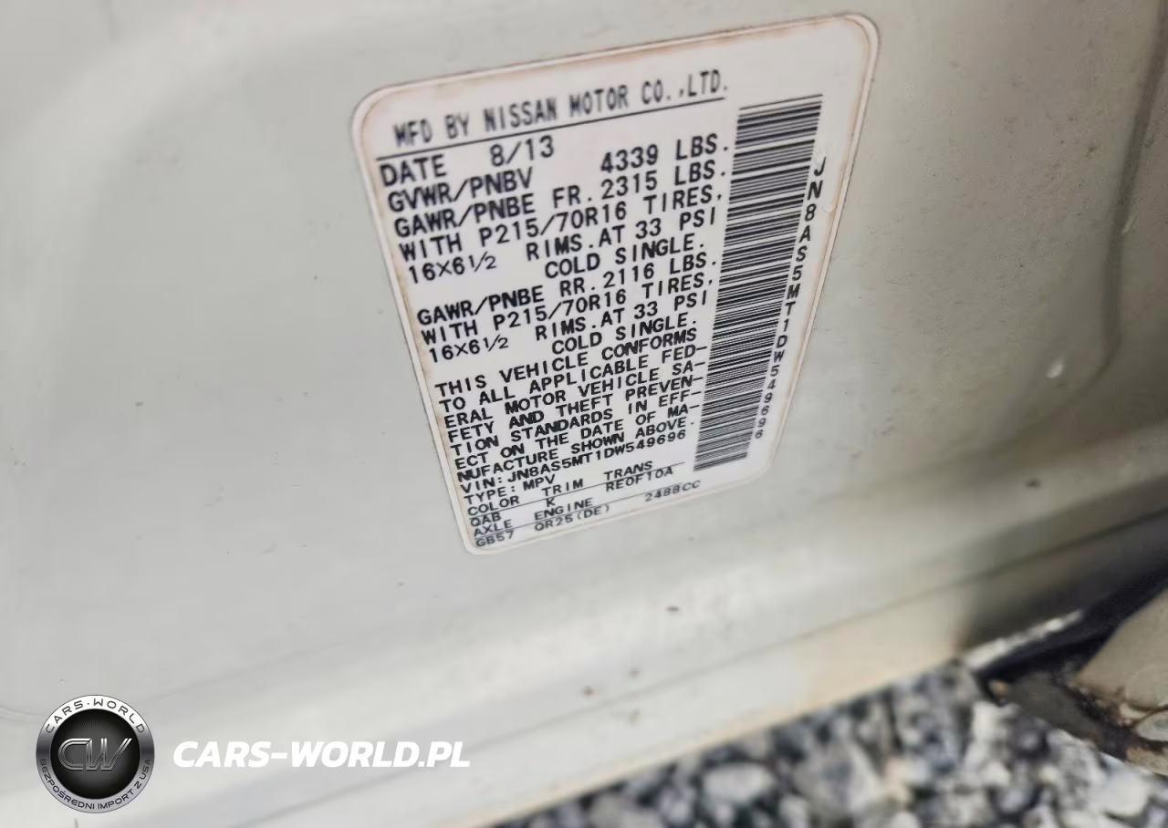 2013 Nissan Rogue S VIN:JN8AS5MT1DW549696 - 13