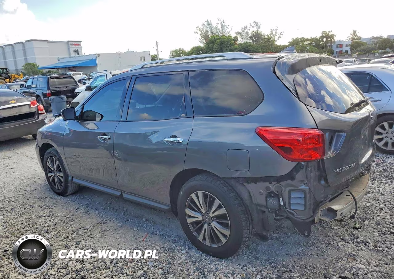 2019 Nissan Pathfinder Sl VIN:5N1DR2MM5KC607928 - 2