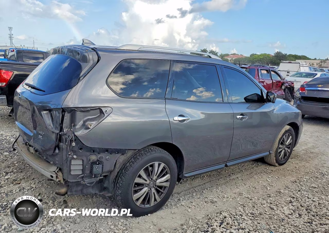 2019 Nissan Pathfinder Sl VIN:5N1DR2MM5KC607928 - 3