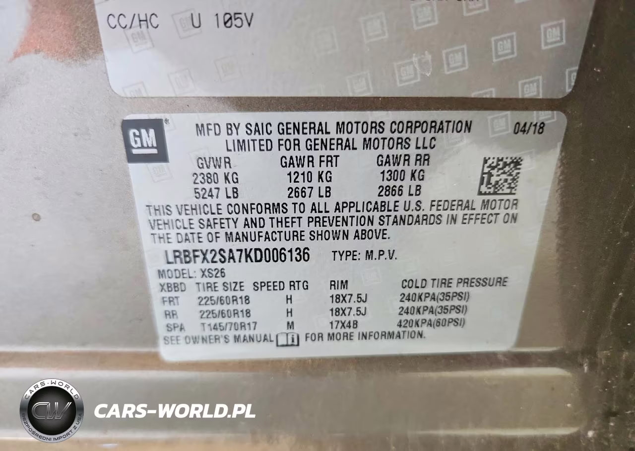 2019 Buick Envision Essence VIN:LRBFX2SA7KD006136 - 13