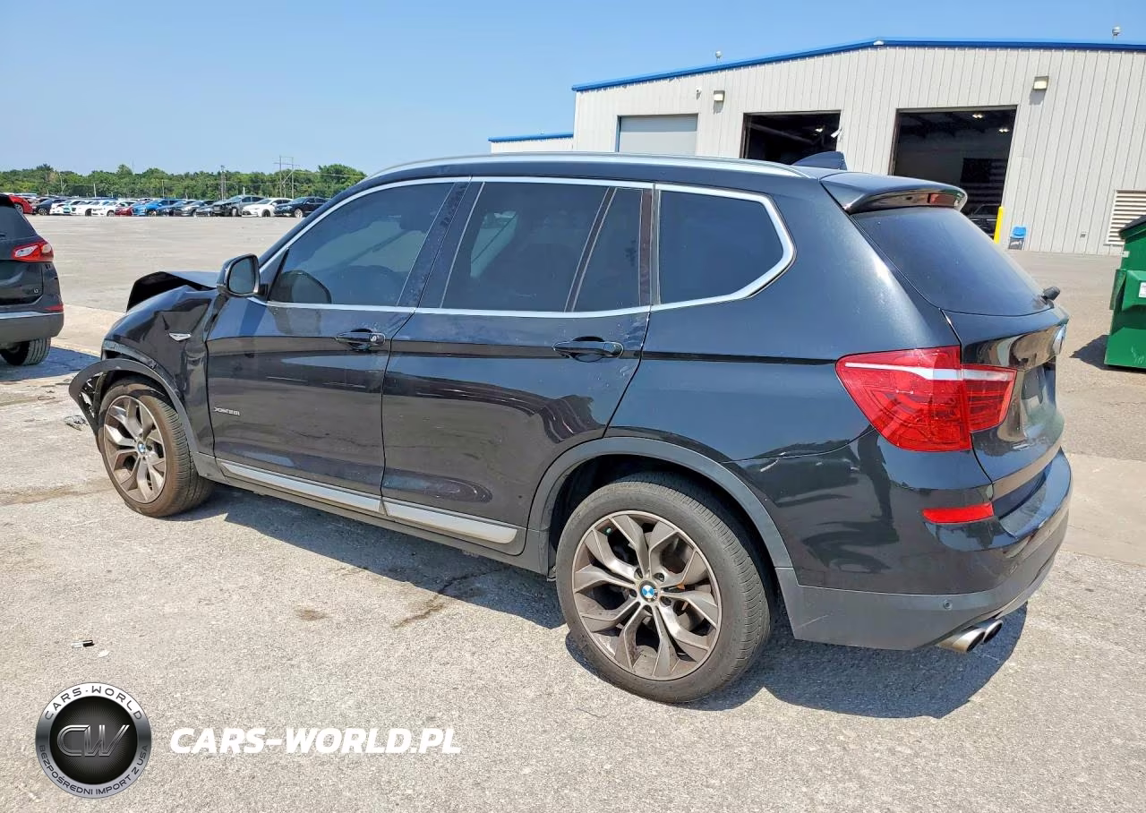 2016 BMW X3 xDrive28I VIN:5UXWX9C53G0D76852 - 2