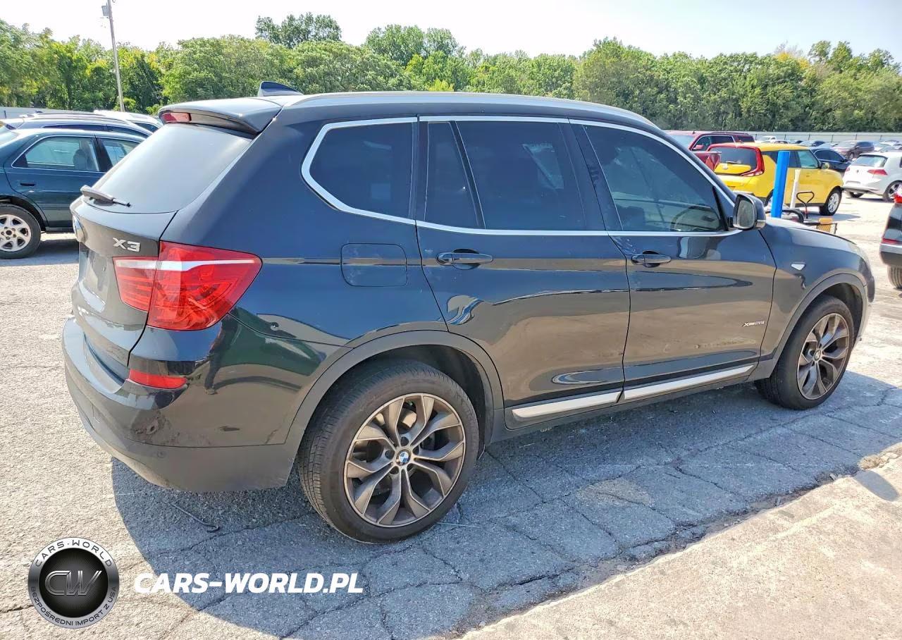 2016 BMW X3 xDrive28I VIN:5UXWX9C53G0D76852 - 3