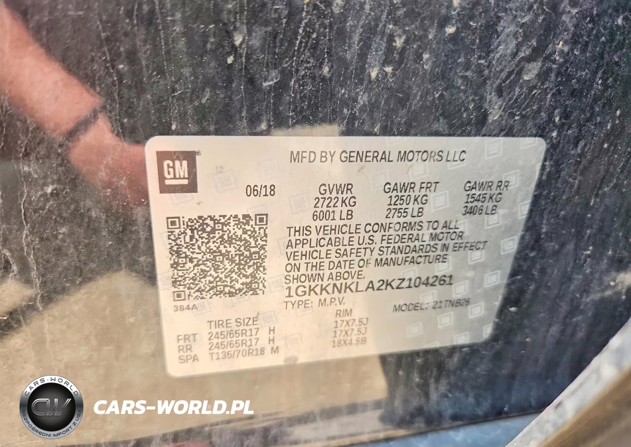 2019 GMC Acadia Sle VIN:1GKKNKLA2KZ104261 - 13
