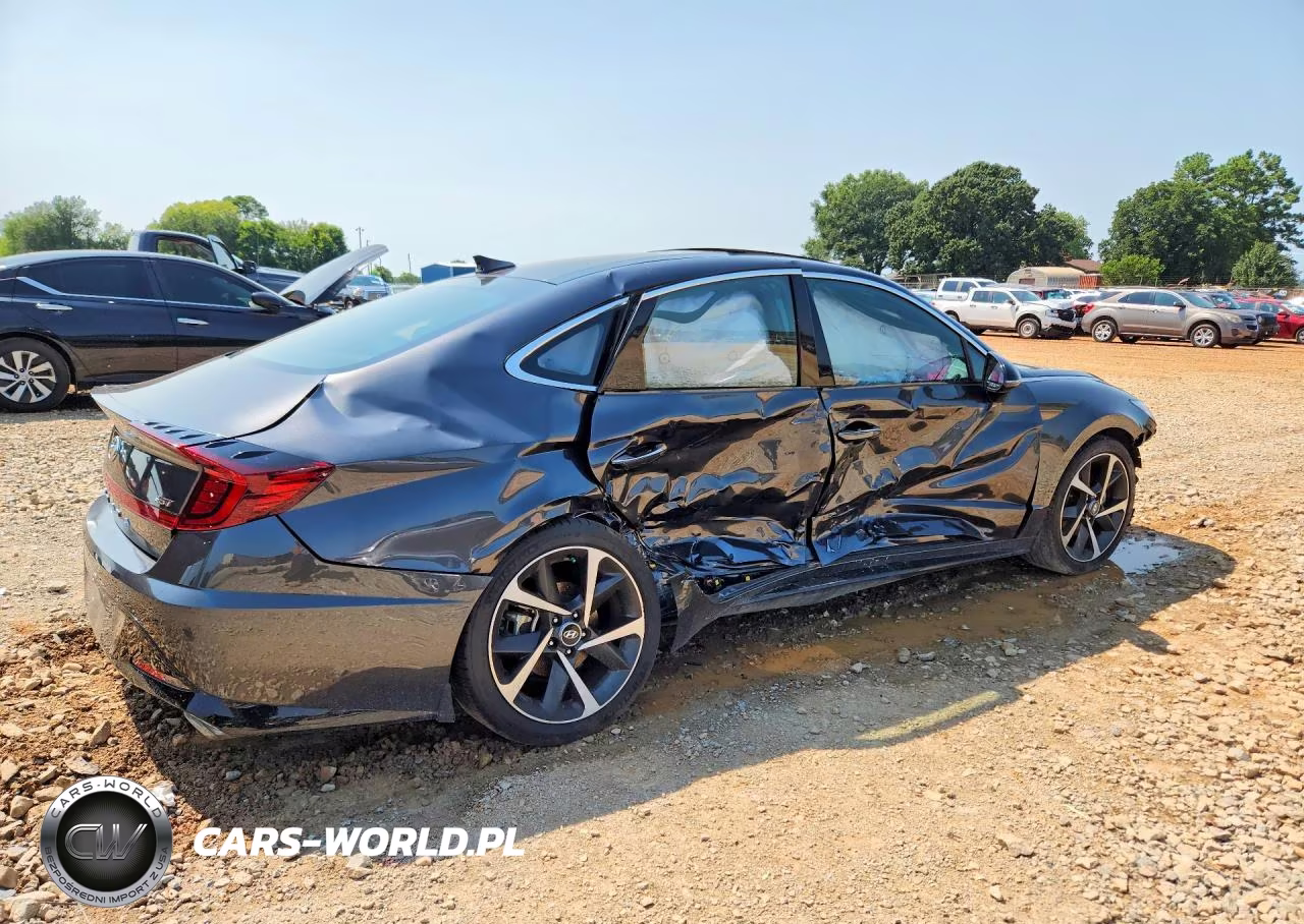 2021 Hyundai Sonata Sel Plus VIN:5NPEJ4J25MH107516 - 3