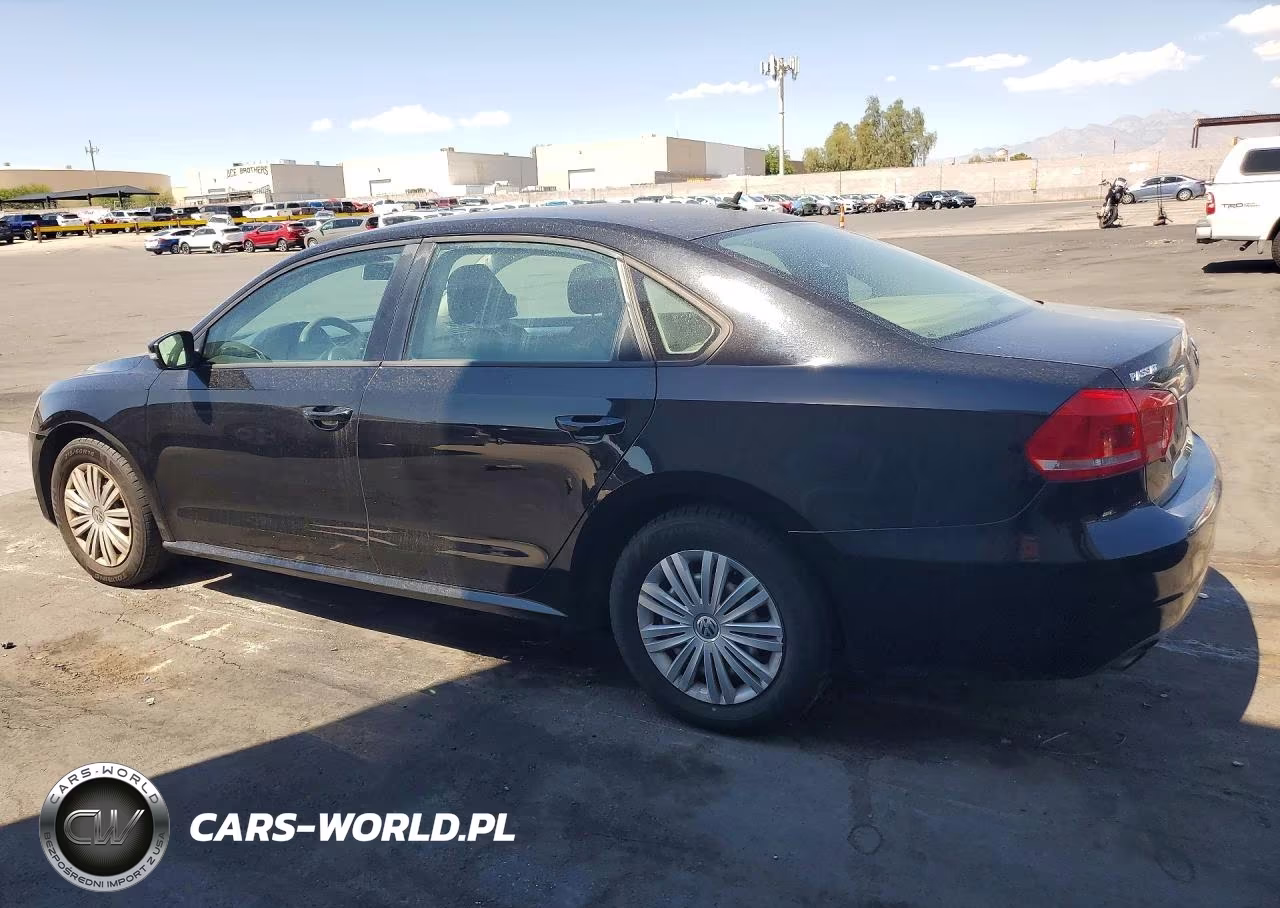 2015 Volkswagen Passat S VIN:1VWAT7A39FC040997 - 2