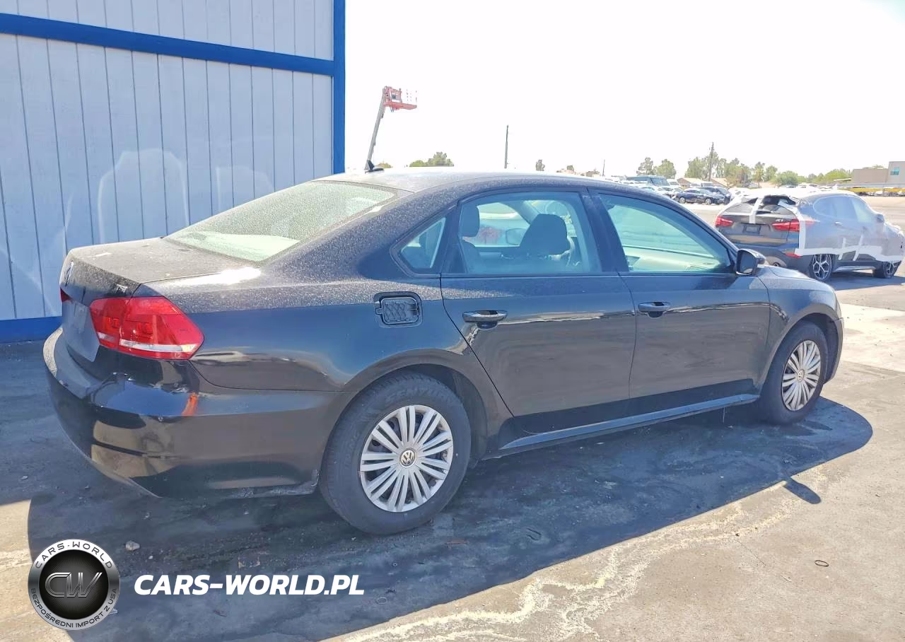 2015 Volkswagen Passat S VIN:1VWAT7A39FC040997 - 3