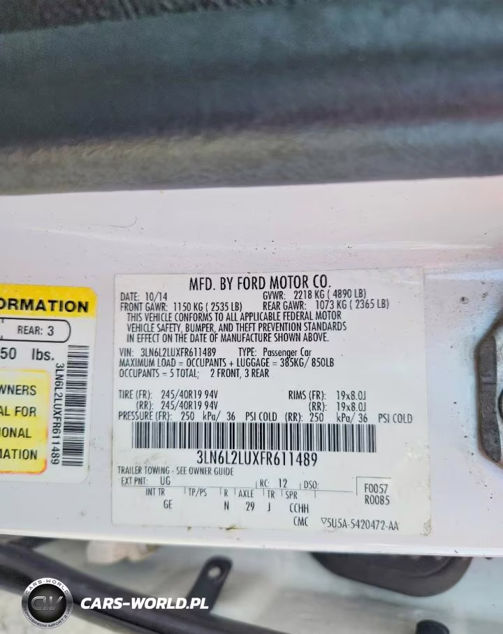 2015 Lincoln Mkz Hybrid VIN:3LN6L2LUXFR611489 - 12