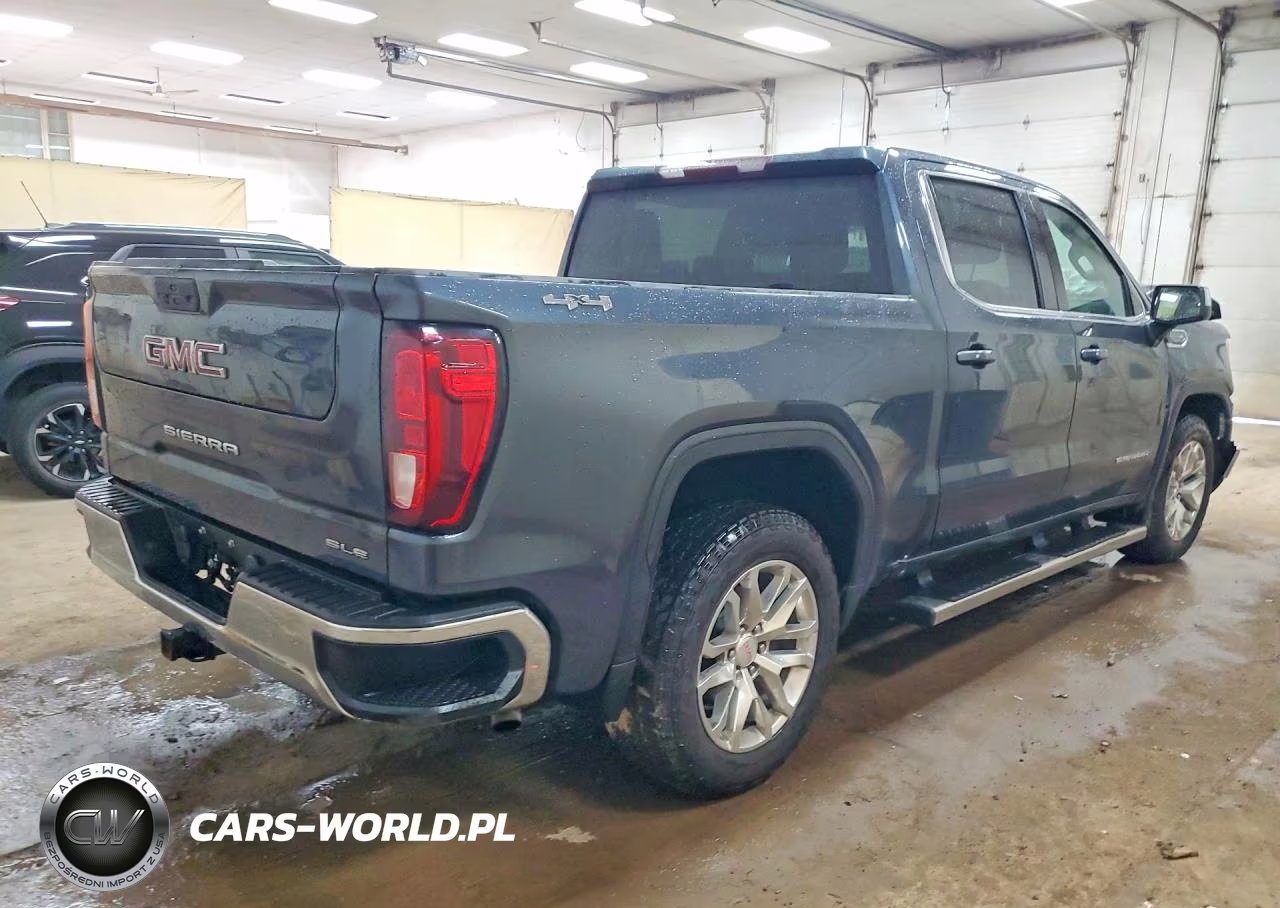 2021 GMC Sierra K1500 Sle VIN:1GTU9BED7MZ417258 - 3