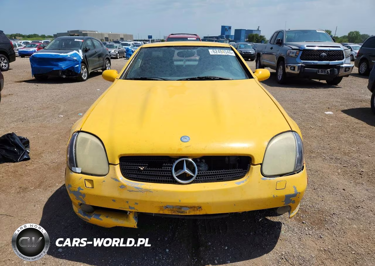 2000 Mercedes-Benz Slk 230 Kompressor VIN:WDBKK47F0YF161962 - 5