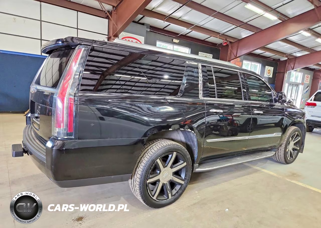 2015 Cadillac Escalade Esv Luxury VIN:1GYS4SKJ9FR726128 - 3