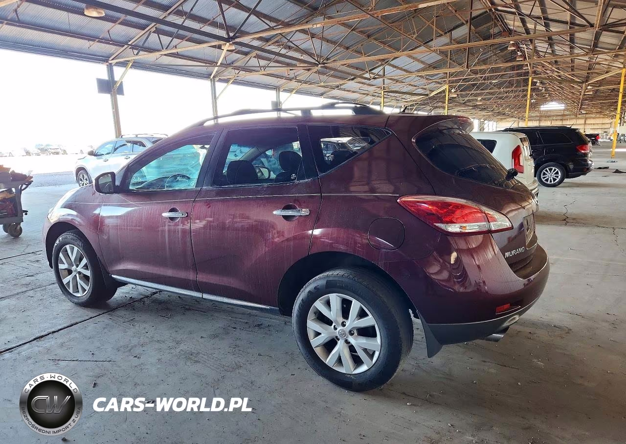 2012 Nissan Murano S VIN:JN8AZ1MW3CW212962 - 2
