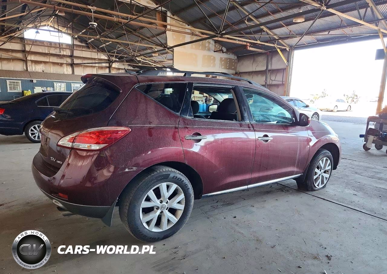 2012 Nissan Murano S VIN:JN8AZ1MW3CW212962 - 3