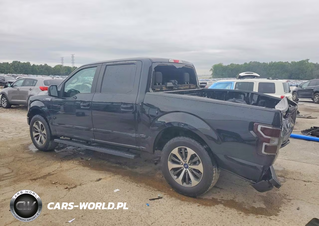 2019 Ford F150 Supercrew VIN:1FTEW1CPXKFC23245 - 2