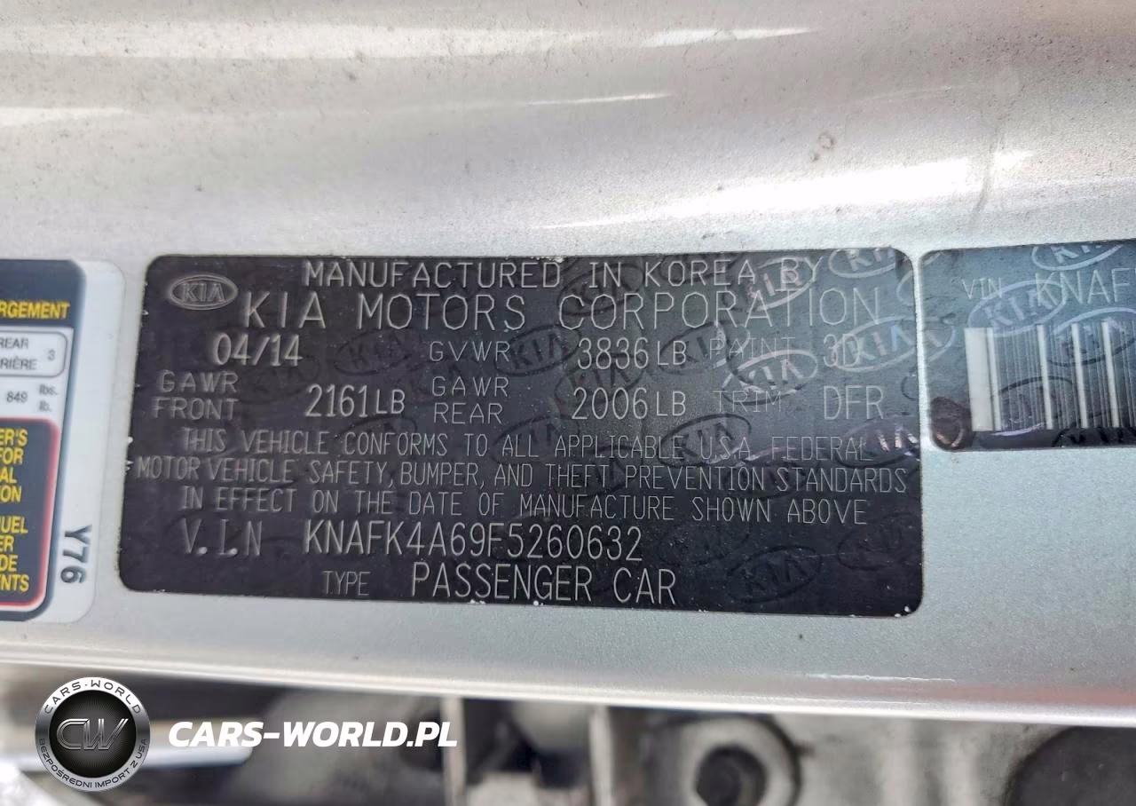 2015 Kia Forte Lx VIN:KNAFK4A69F5260632 - 12