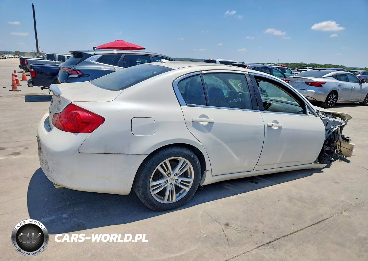 2012 Infiniti G25 Sedan Base VIN:JN1DV6AP7CM700843 - 3
