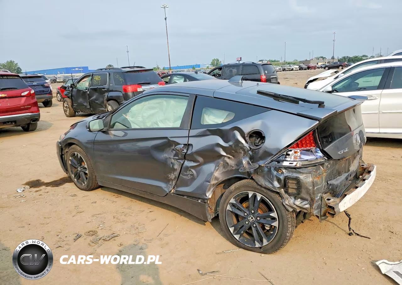 2014 Honda Cr-Z Ex VIN:JHMZF1D69ES000809 - 2